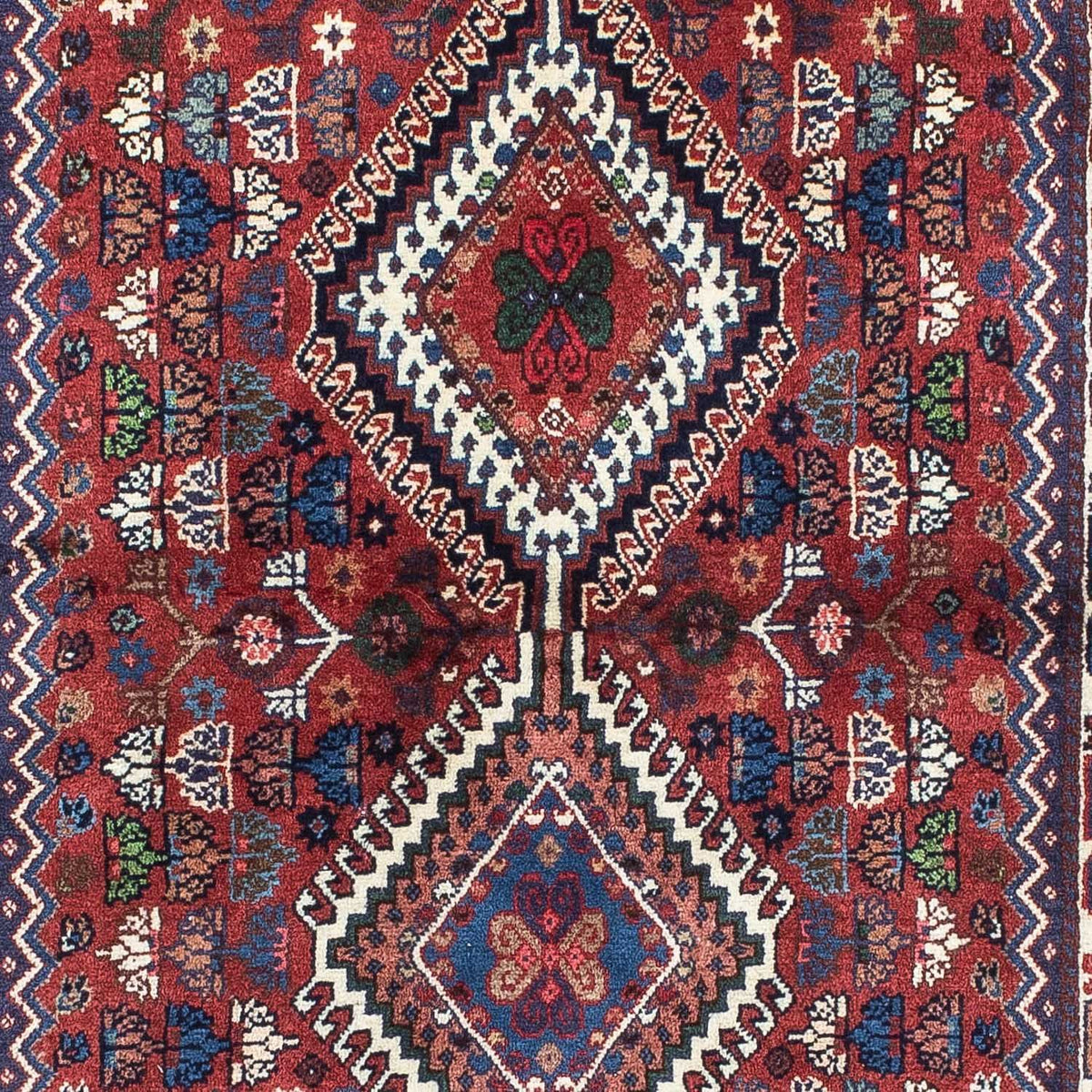 Løber Persisk tæppe - Classic - 196 x 80 cm - rød
