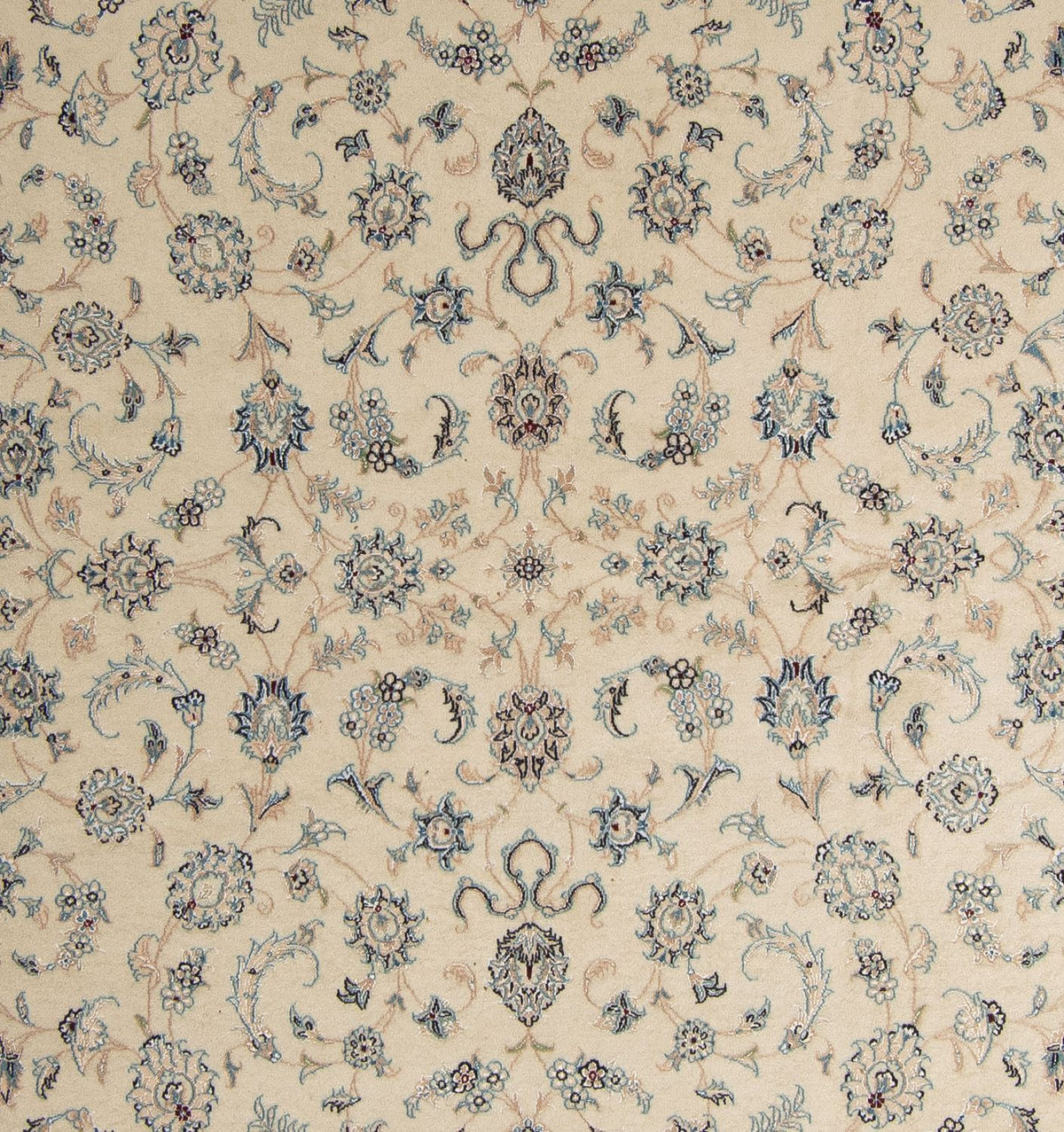 Persisk tæppe - Nain - Premium - 214 x 200 cm - beige