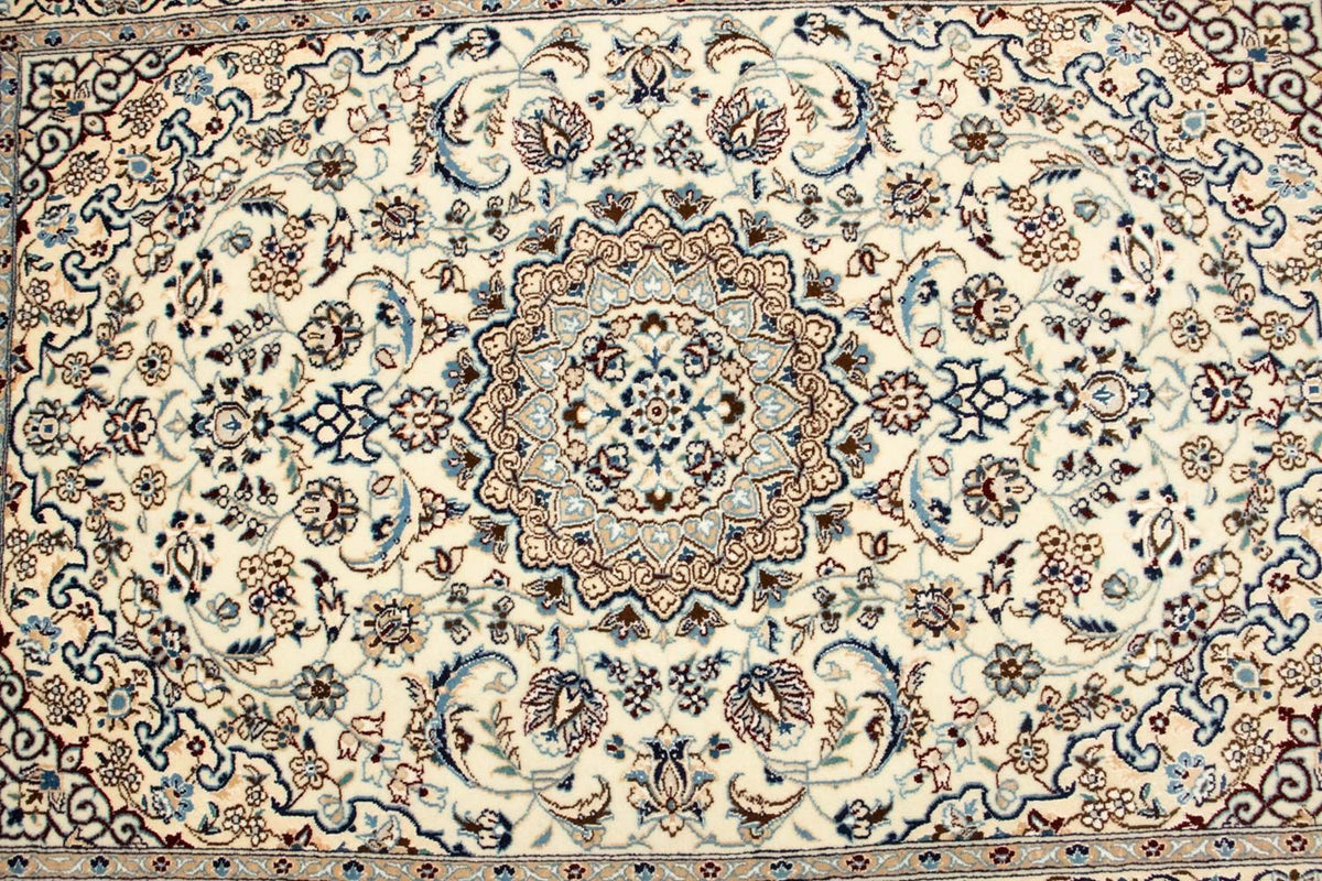 Persisk tæppe - Nain - Premium - 150 x 102 cm - beige
