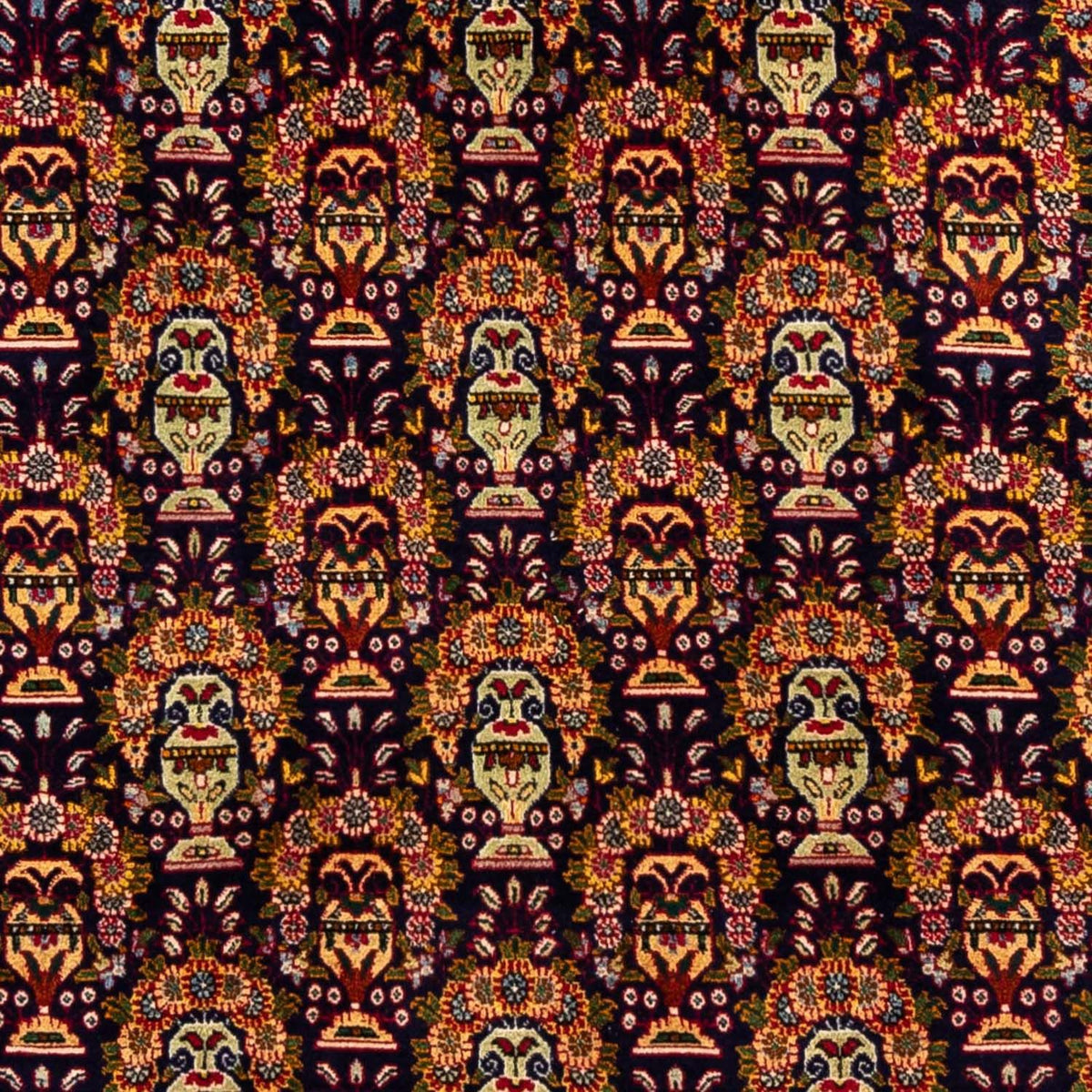 Persisk tæppe - Tabriz - Royal - 300 x 198 cm - mørkeblå