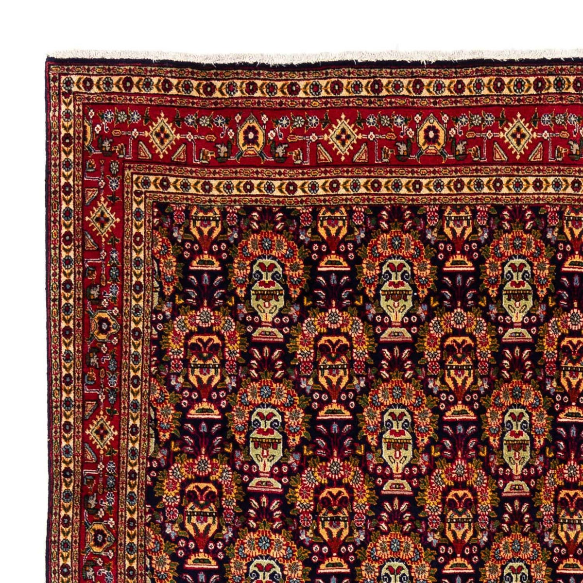 Persisk tæppe - Tabriz - Royal - 300 x 198 cm - mørkeblå