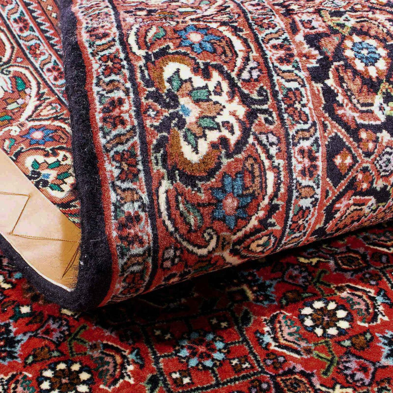 Persisk tæppe - Bijar - 183 x 110 cm - rød