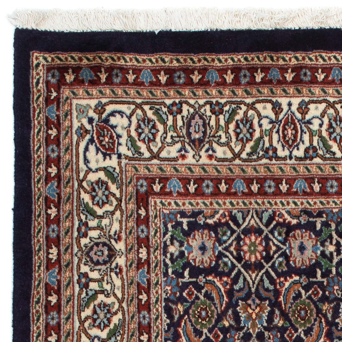 Persisk tæppe - Classic - 148 x 96 cm - mørkeblå