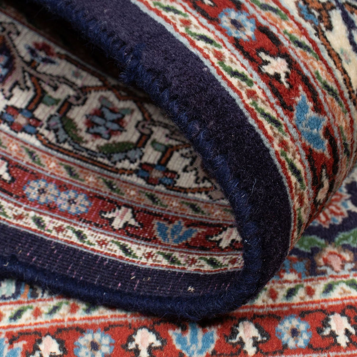 Persisk tæppe - Classic - 148 x 96 cm - mørkeblå