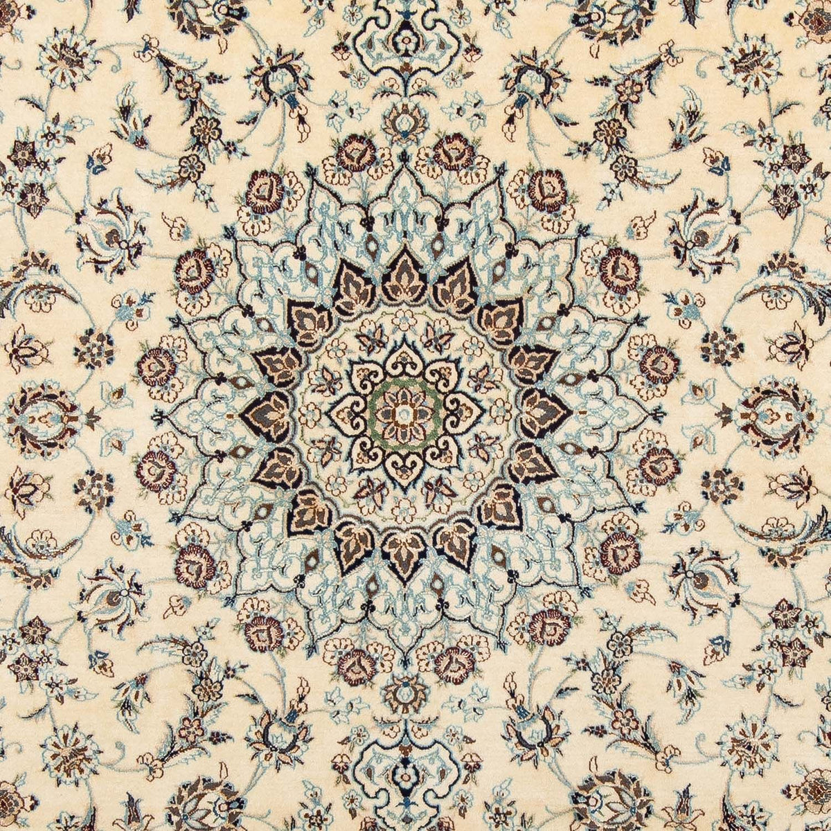 Persisk tæppe - Nain - Royal - 303 x 203 cm - beige