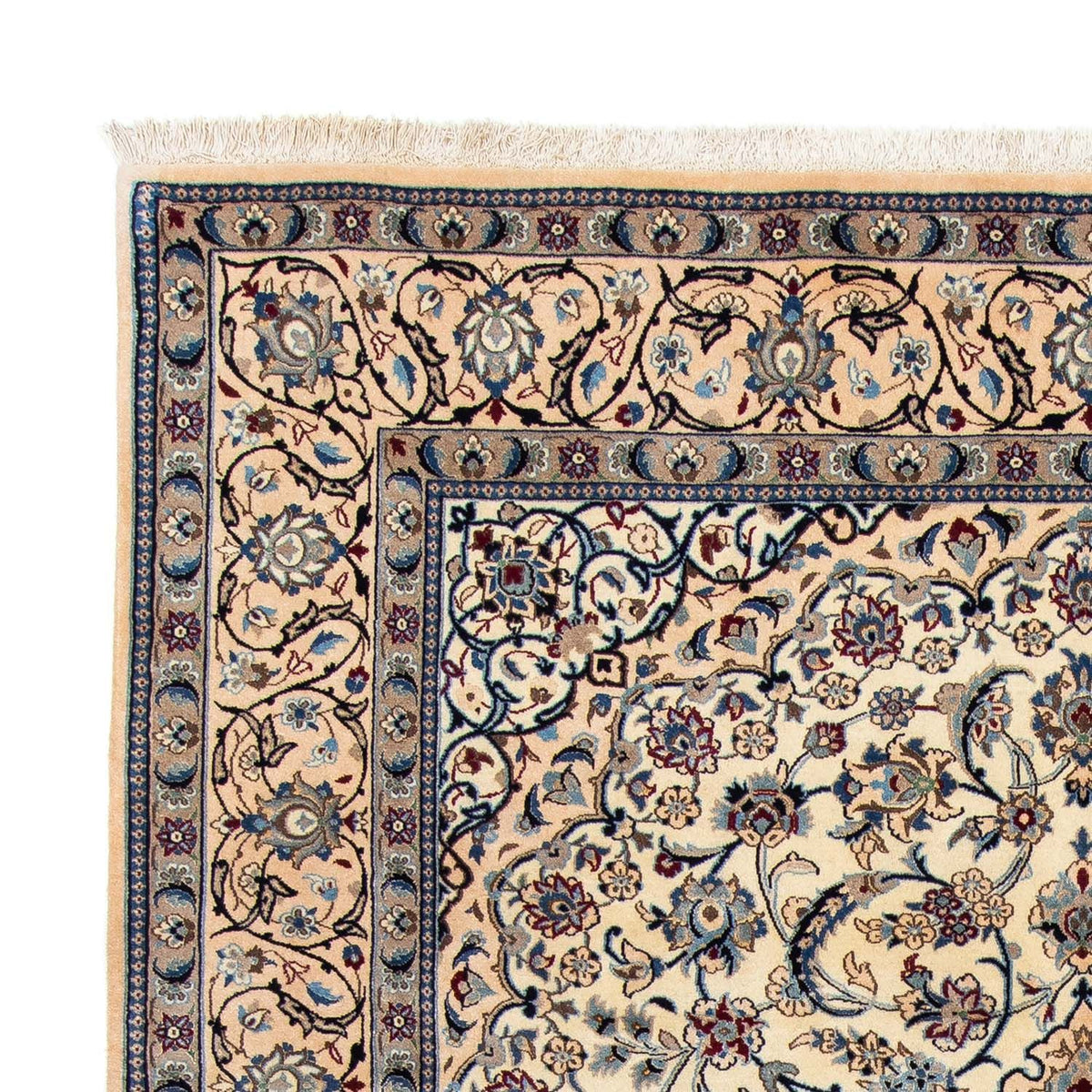 Persisk tæppe - Nain - Royal - 303 x 202 cm - beige