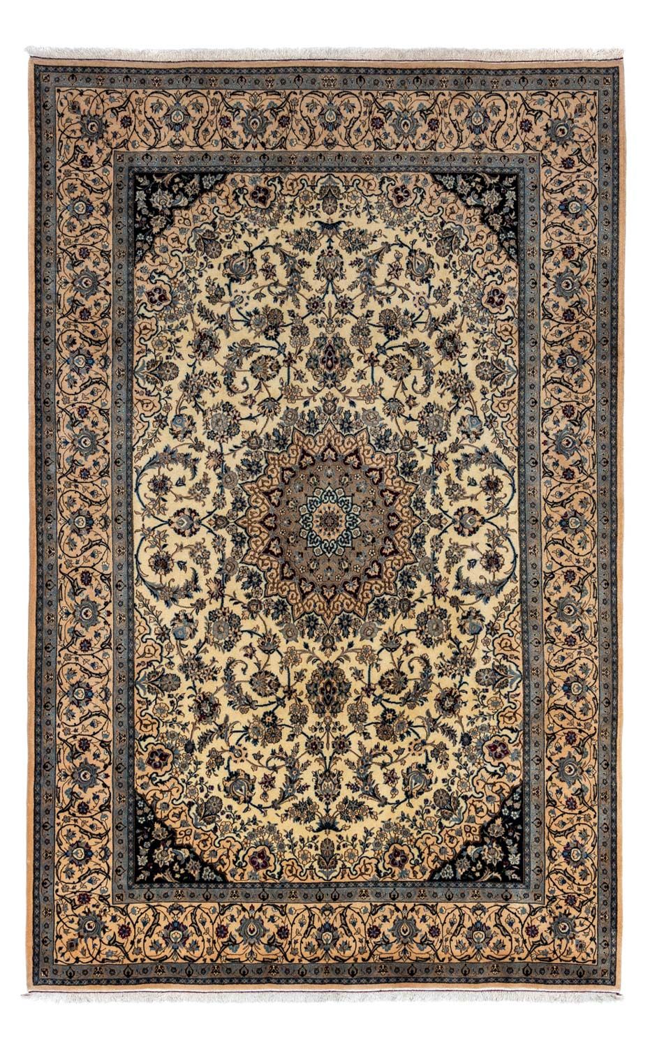Persisk tæppe - Nain - Royal - 358 x 248 cm - beige