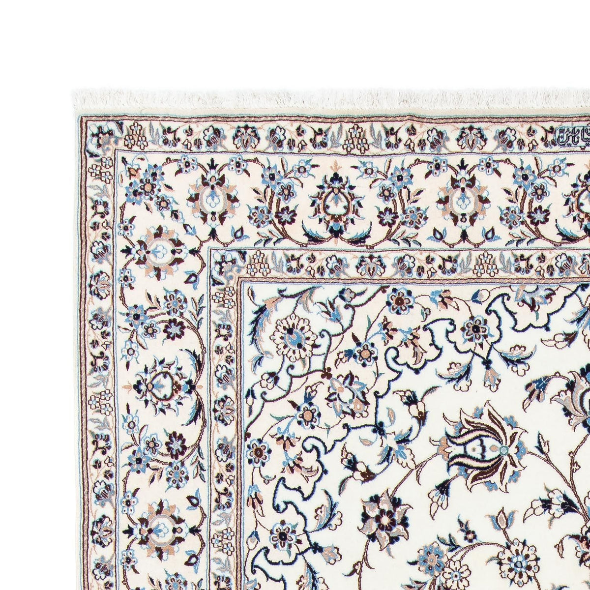 Persisk tæppe - Nain - Royal - 305 x 202 cm - beige
