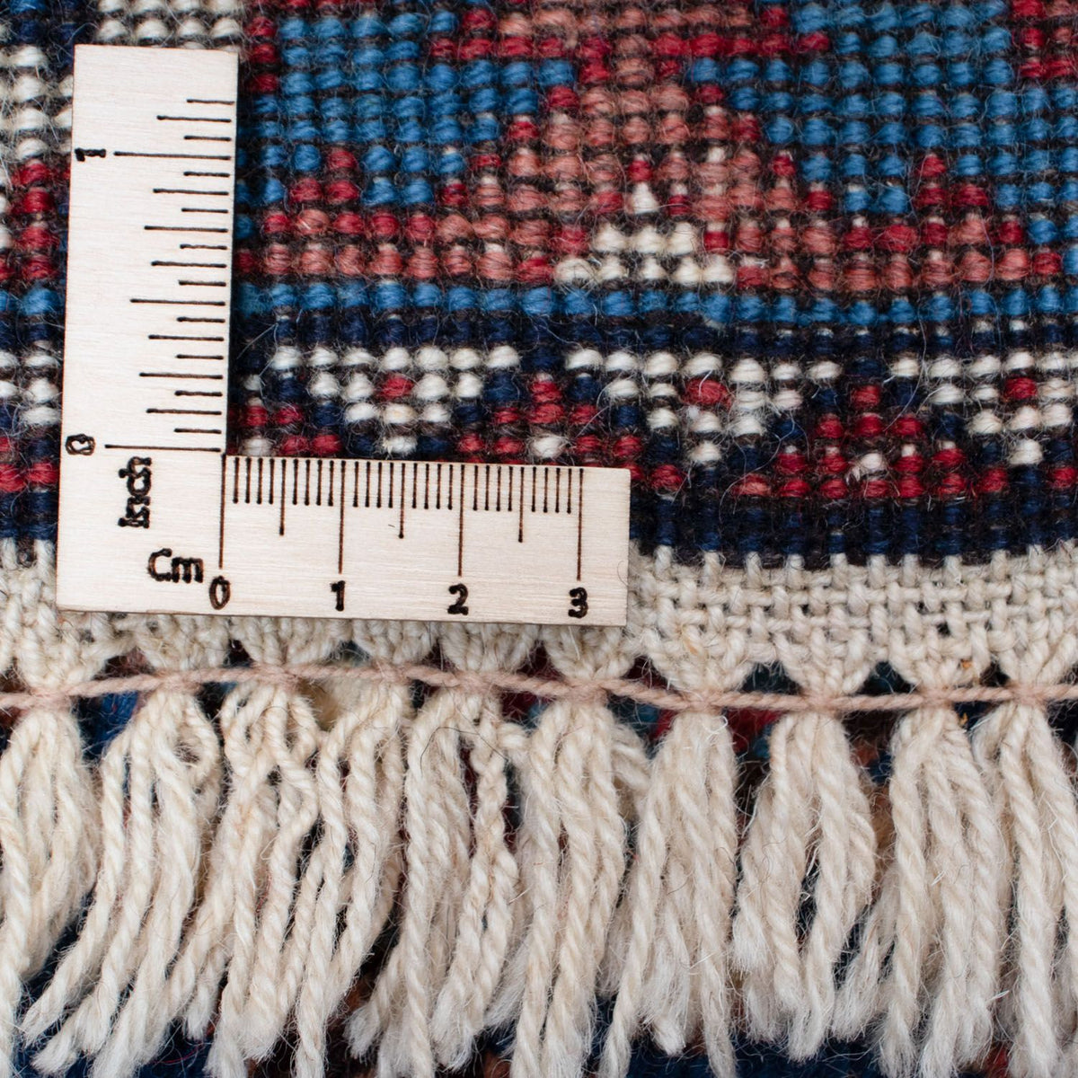 Persisk tæppe - Nomadisk - 140 x 100 cm - mørkeblå