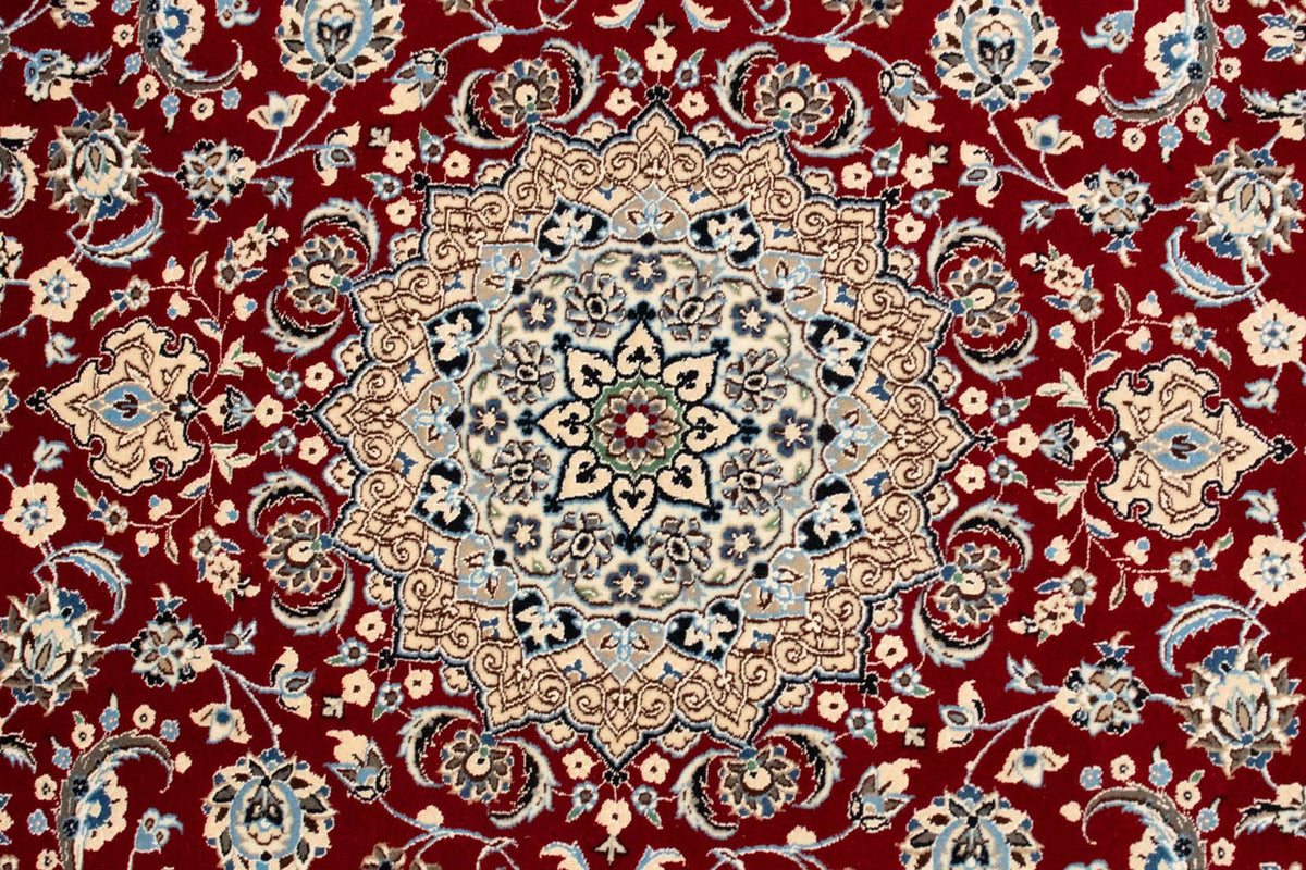 Persisk tæppe - Nain - Premium - 159 x 106 cm - rød