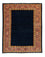 Gabbeh Tæppe - Loribaft Persisk - 189 x 147 cm - mørkeblå