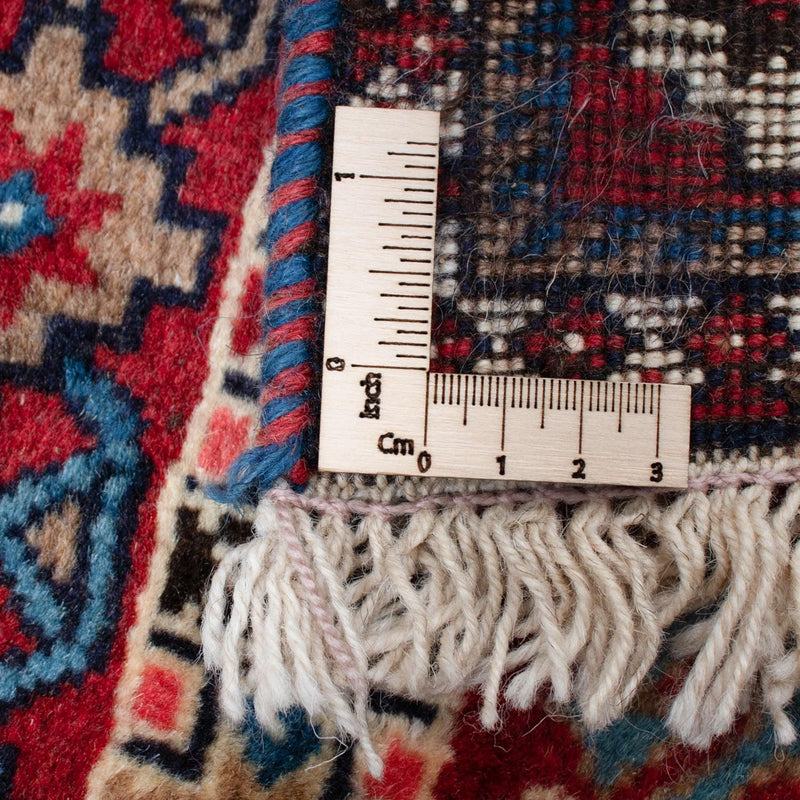 Persisk tæppe - Nomadisk - 145 x 99 cm - lysrød