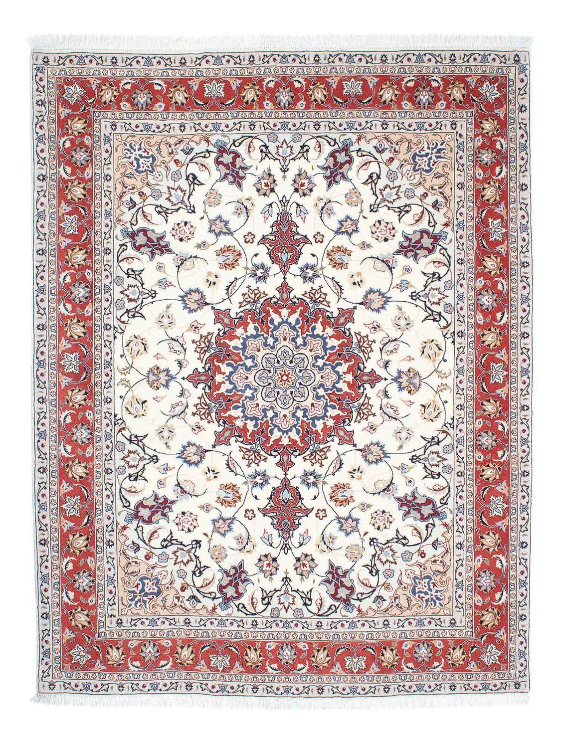 Persisk tæppe - Tabriz - Royal - 200 x 156 cm - beige