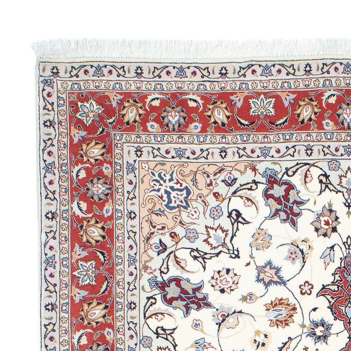 Persisk tæppe - Tabriz - Royal - 200 x 156 cm - beige
