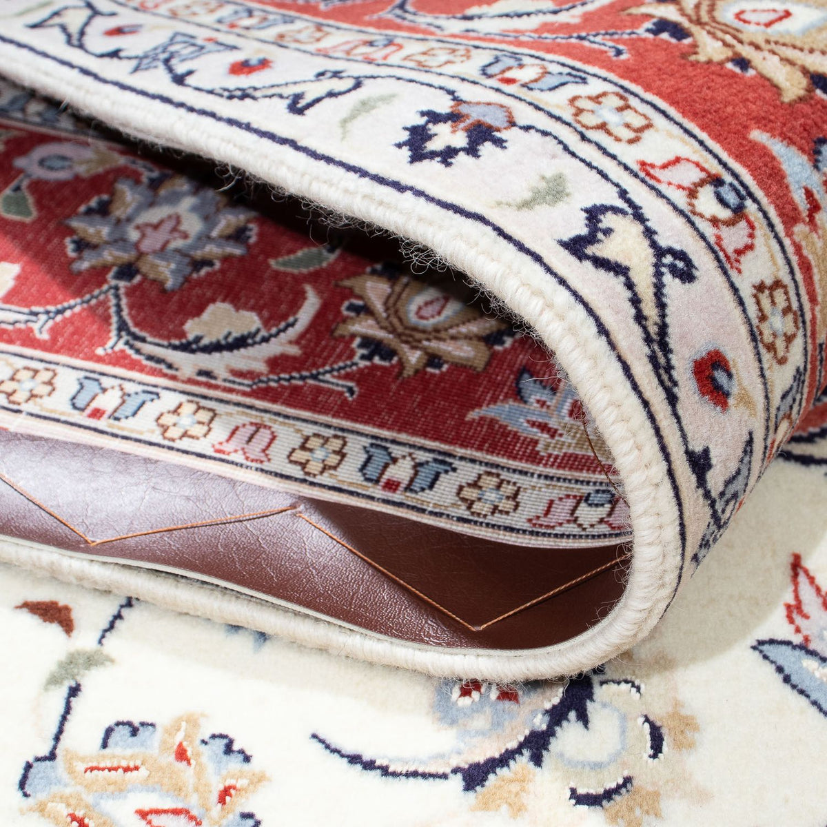 Persisk tæppe - Tabriz - Royal - 200 x 156 cm - beige