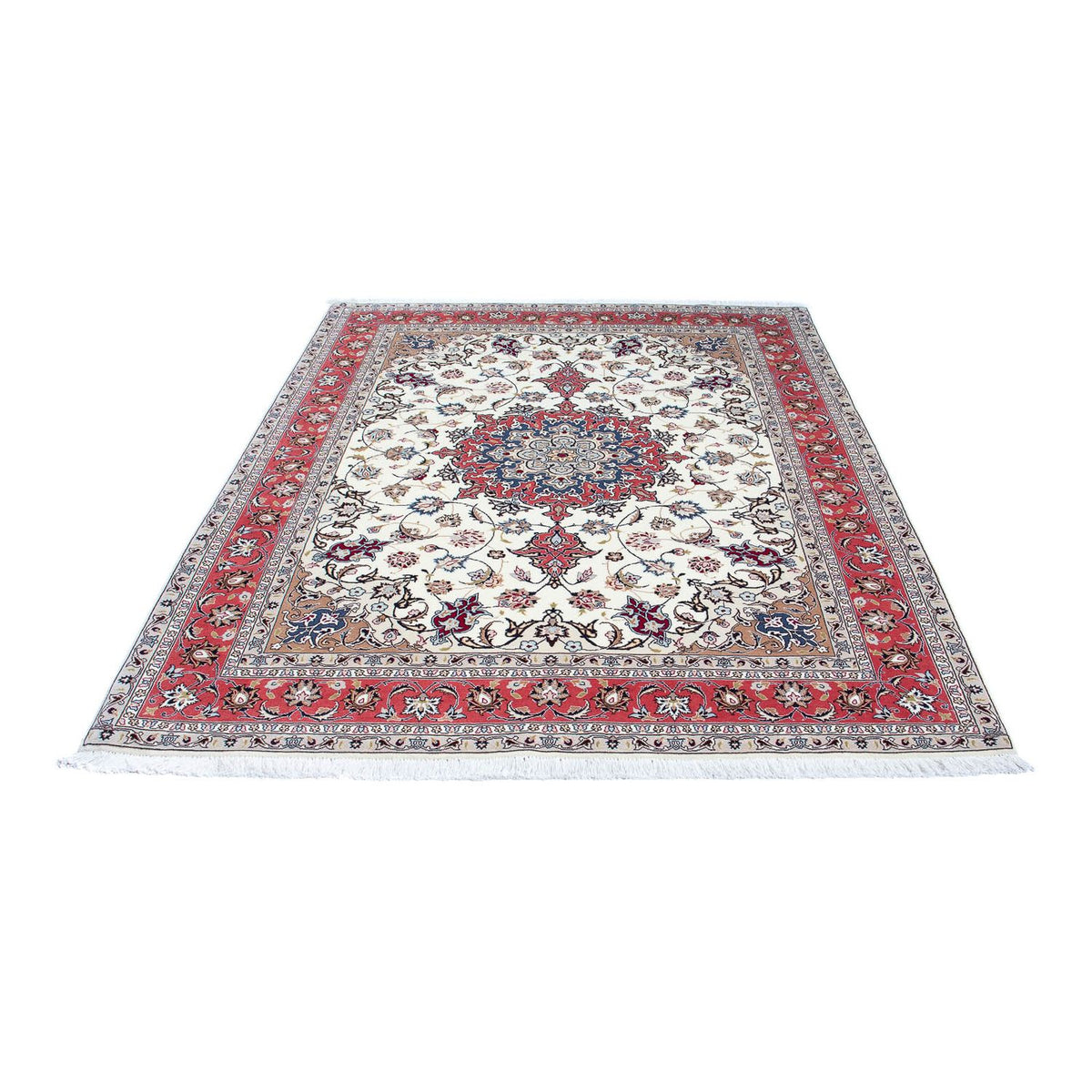 Persisk tæppe - Tabriz - Royal - 200 x 156 cm - beige