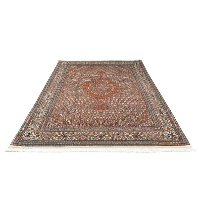Persisk tæppe - Tabriz - 246 x 170 cm - lys brun