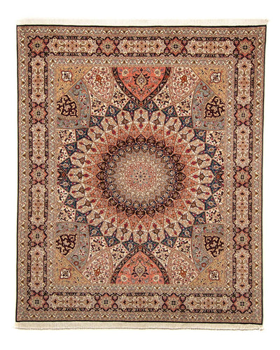 Tabriz - 50 Raj Tæppe 202x242cm - Persisk tæppe