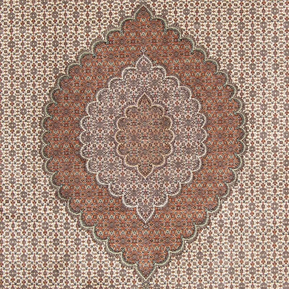 Persisk tæppe - Tabriz - 310 x 200 cm - beige