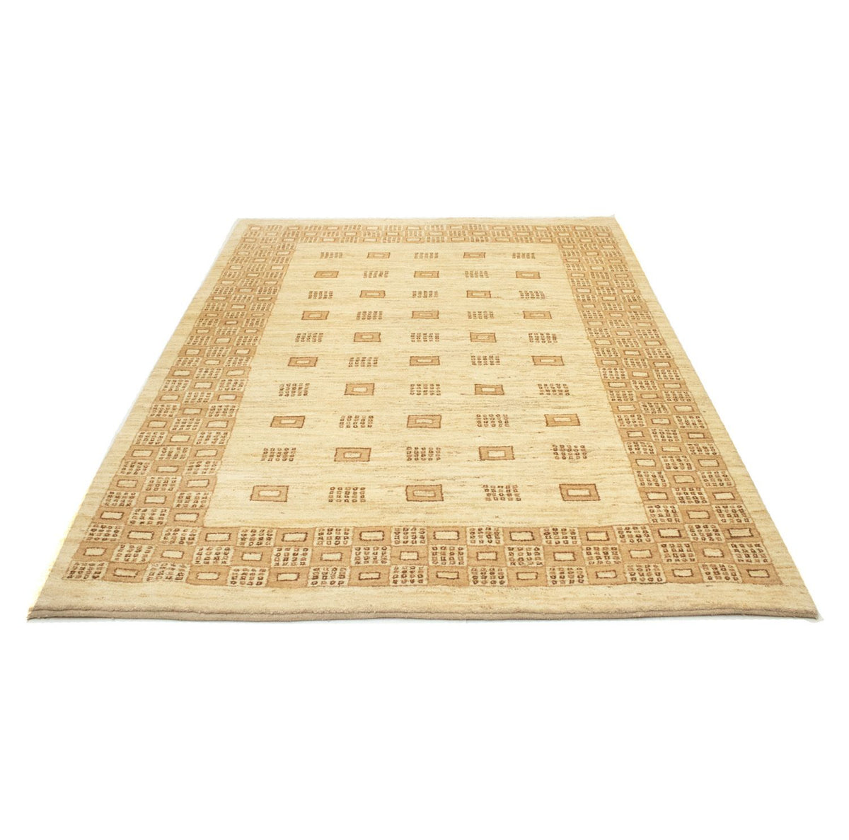 Gabbeh-tæppe - Persisk - 236 x 163 cm - beige