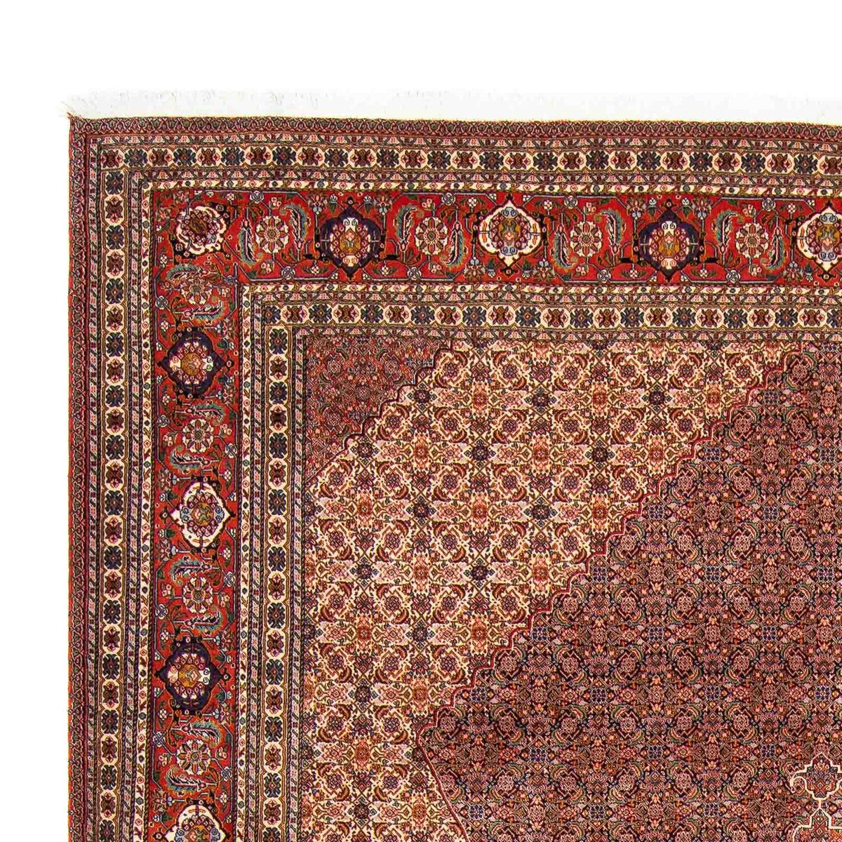 Persisk tæppe - Nomadisk - 352 x 265 cm - brun