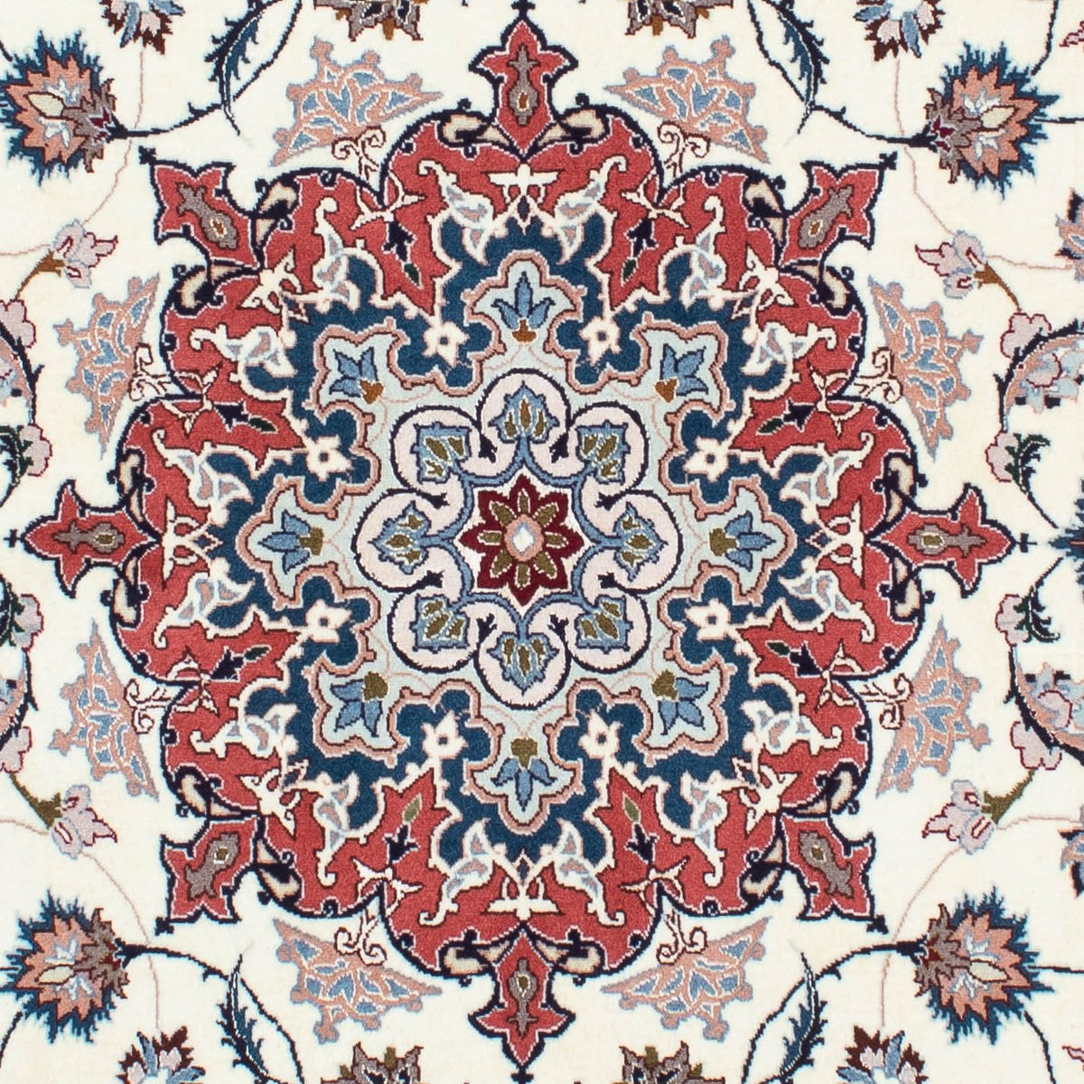 Persisk tæppe - Tabriz - Royal - 205 x 150 cm - beige