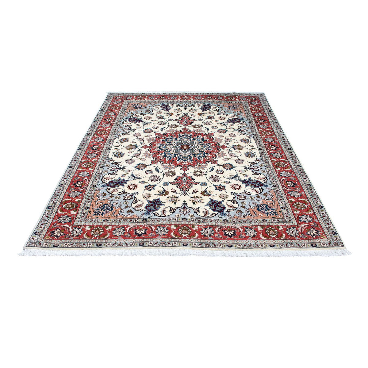 Persisk tæppe - Tabriz - Royal - 205 x 150 cm - beige