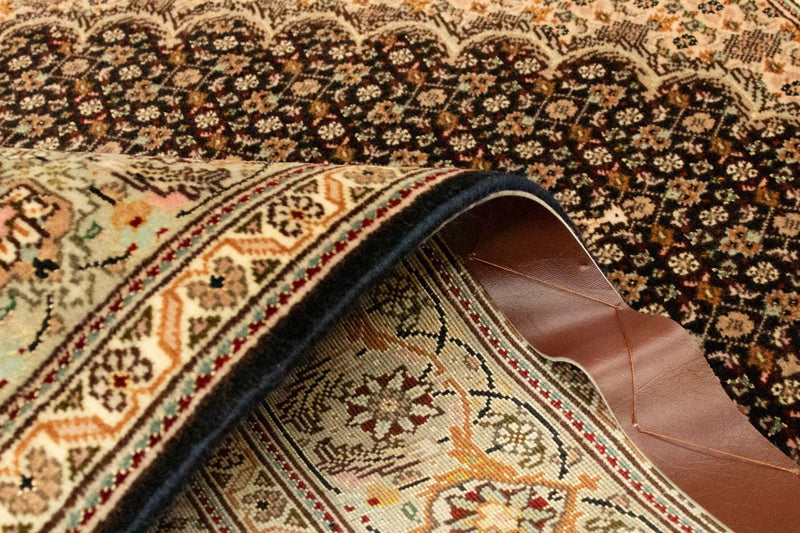 Persisk tæppe - Tabriz - Royal - 156 x 100 cm - sort