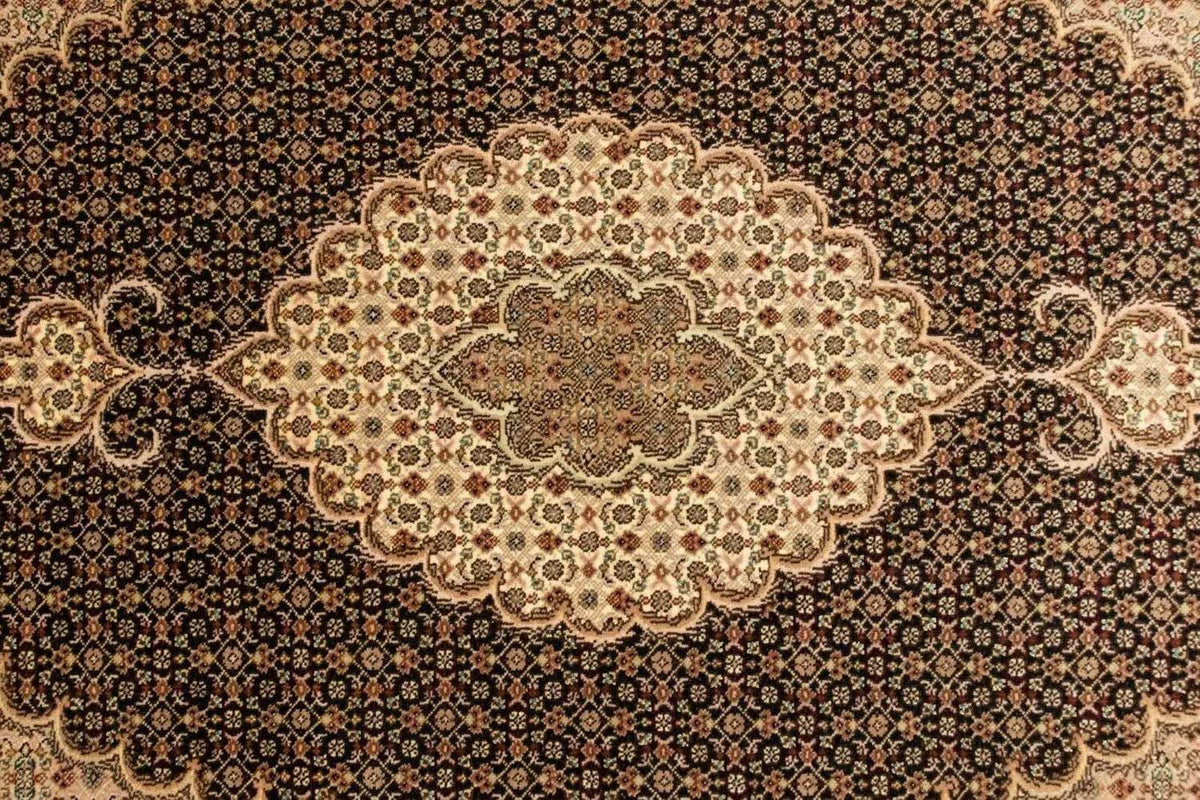 Persisk tæppe - Tabriz - Royal - 152 x 100 cm - sort