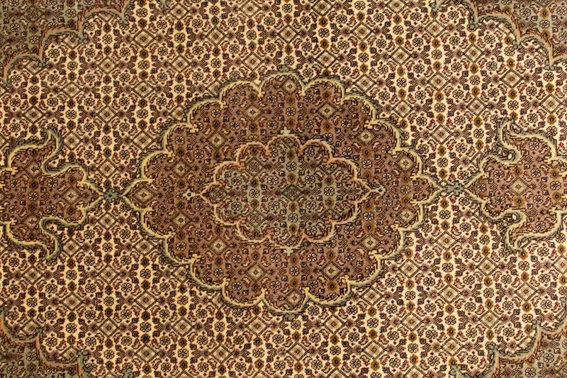 Persisk tæppe - Tabriz - Royal - 154 x 100 cm - beige