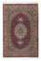 Persisk tæppe - Tabriz - Royal - 95 x 61 cm - mørkerød