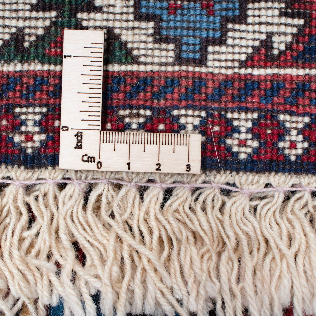 Løber Persisk tæppe - Nomadisk - 210 x 83 cm - mørkerød