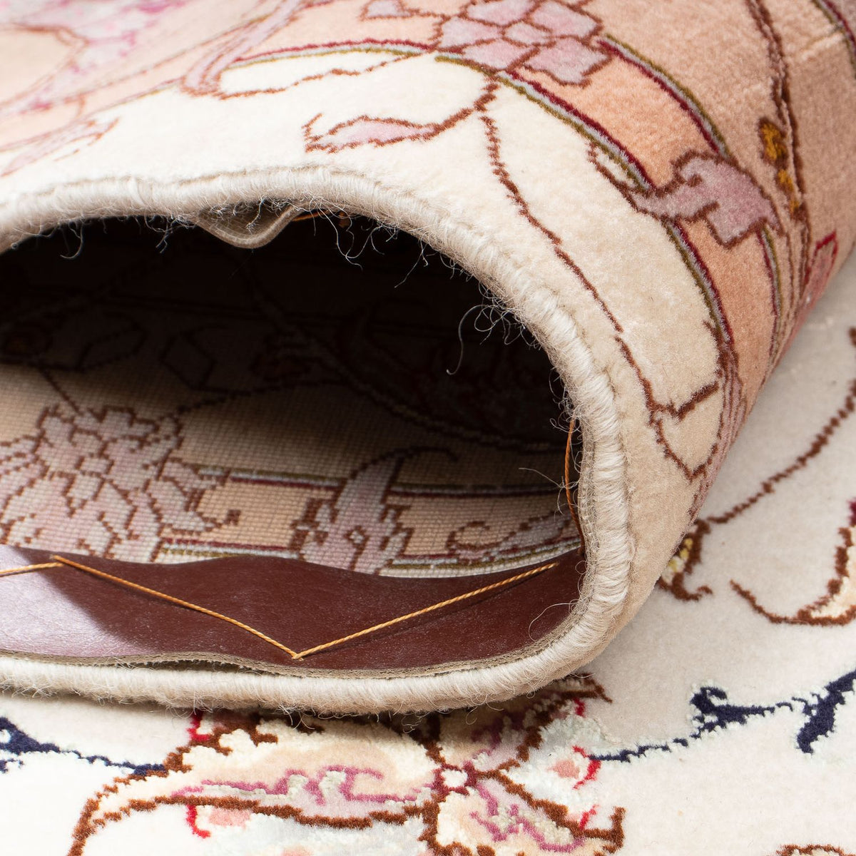 Persisk tæppe - Tabriz - Royal firkantet - 300 x 298 cm - beige