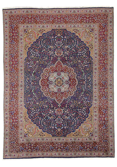 Tabriz - 50 Raj Tæppe 300x391cm - Persisk tæppe