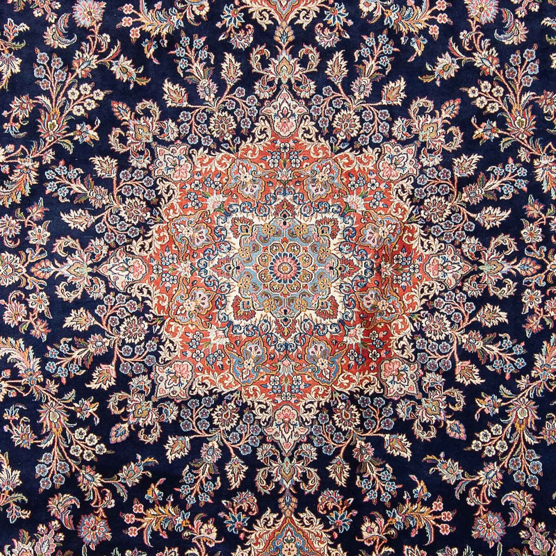Persisk tæppe - Royal - 403 x 300 cm - mørkeblå