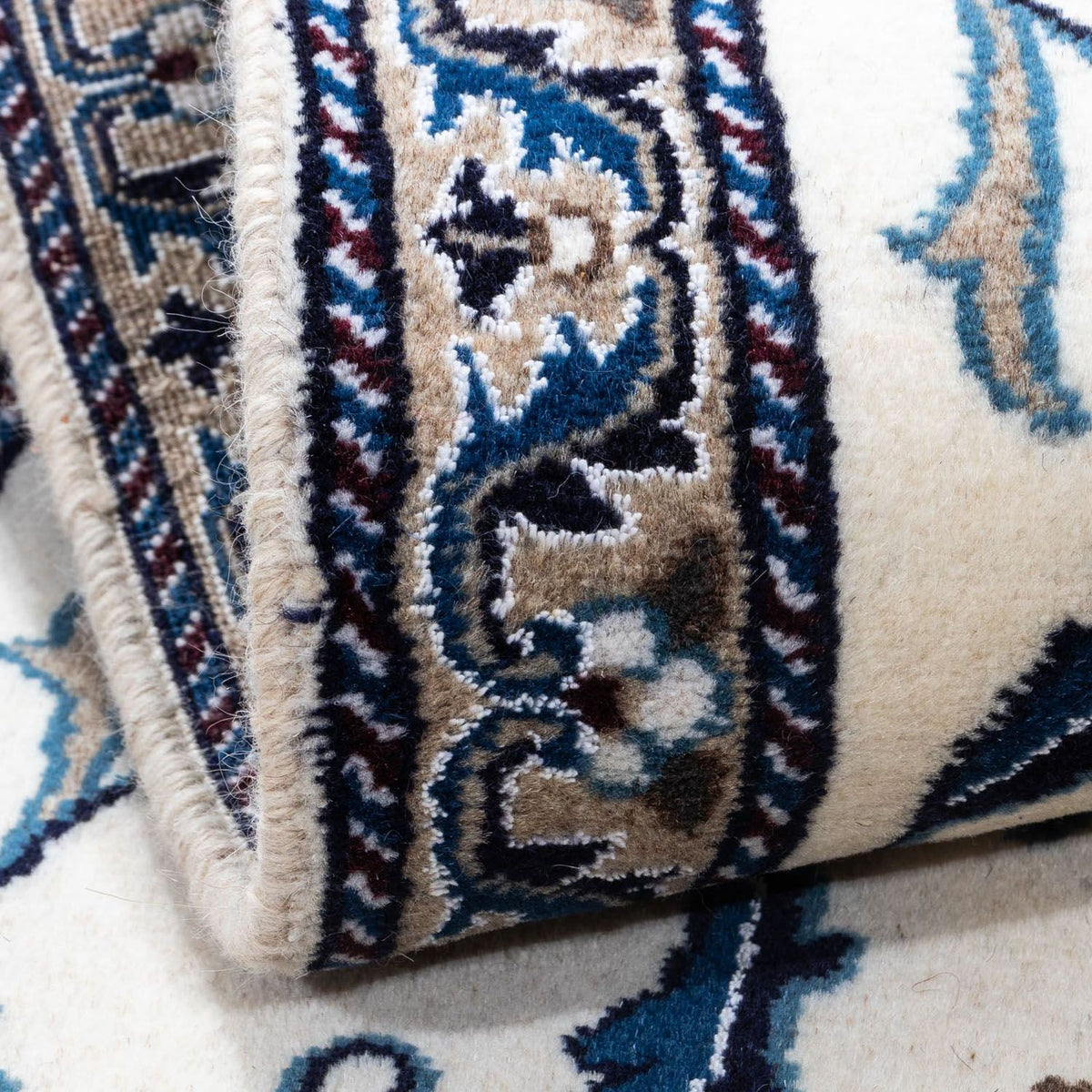 Persisk tæppe - Nain - 142 x 68 cm - beige