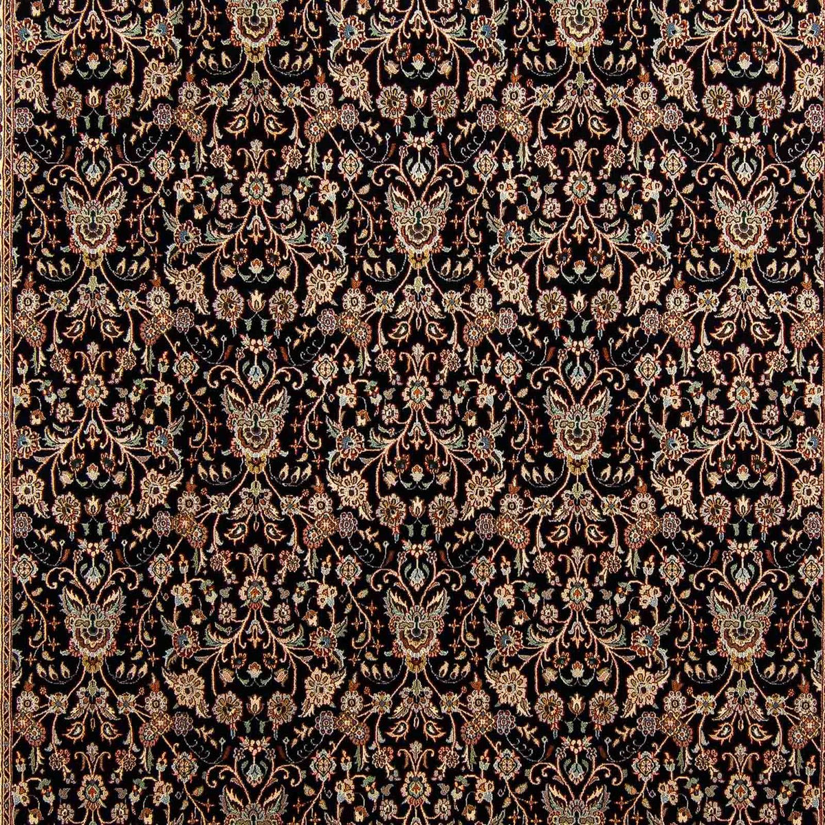 Persisk tæppe - Classic - 340 x 253 cm - mørkeblå