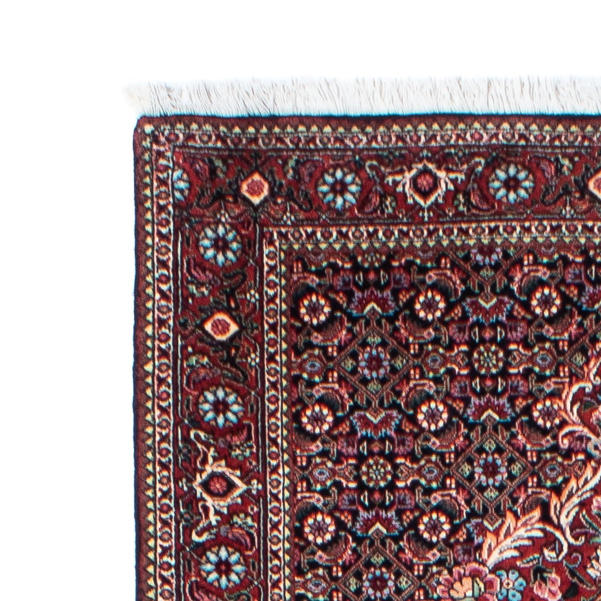 Løber Persisk tæppe - Bijar - 298 x 82 cm - mørkeblå