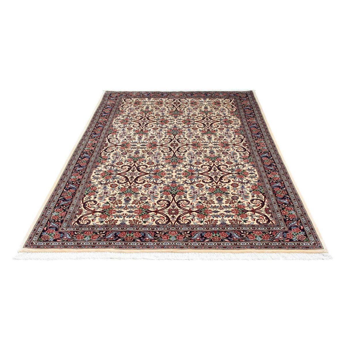 Persisk tæppe - Bijar - 210 x 135 cm - beige