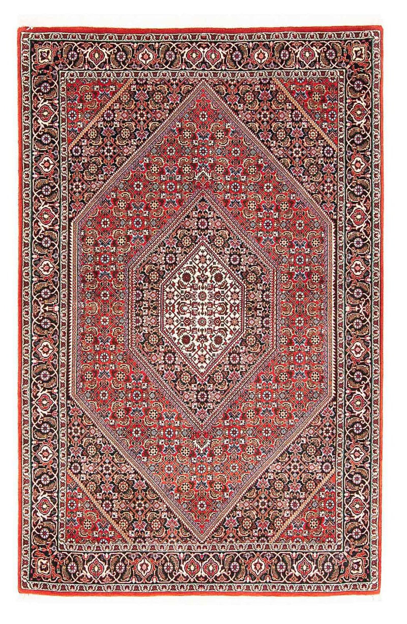 Persisk tæppe - Bijar - 177 x 111 cm - rød