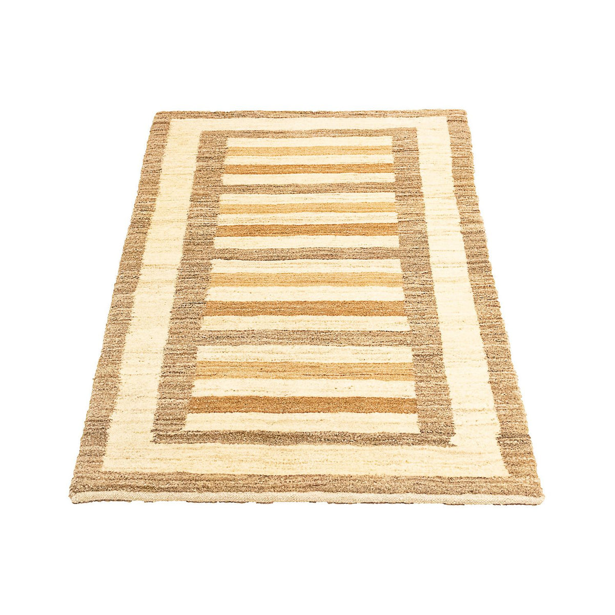 Gabbeh-tæppe - Persisk - 139 x 72 cm - beige
