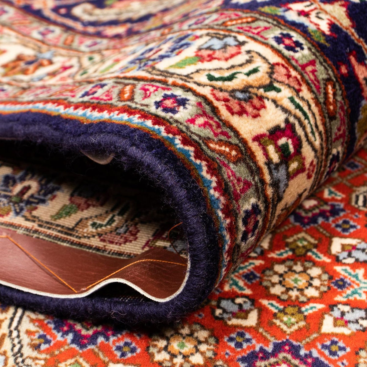 Persisk tæppe - Tabriz - 393 x 293 cm - flerfarvet