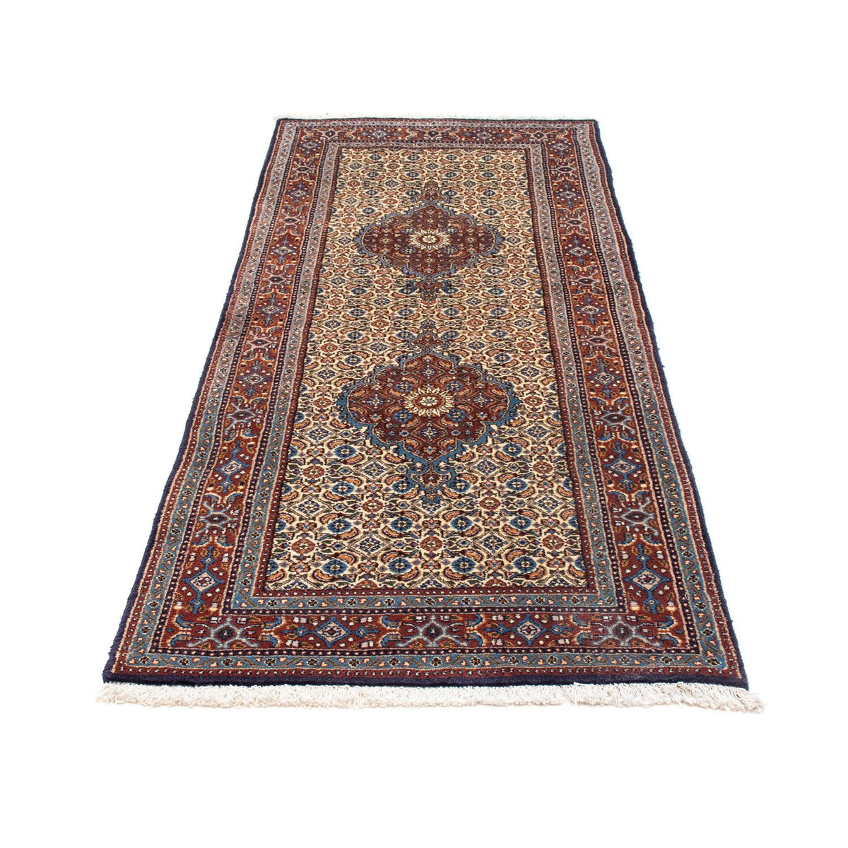 Løber Persisk tæppe - Classic - 200 x 77 cm - beige
