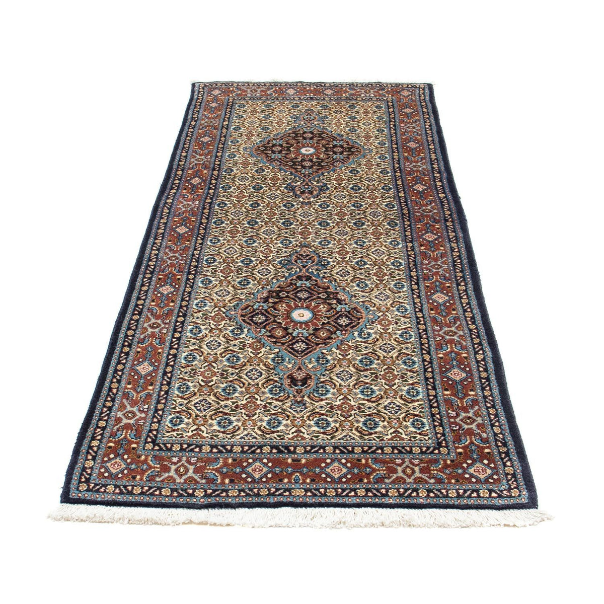 Løber Persisk tæppe - Classic - 196 x 77 cm - beige