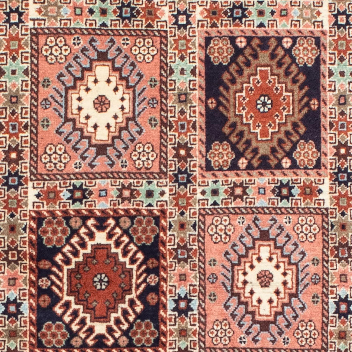 Løber Persisk tæppe - Nomadisk - 198 x 79 cm - lysrød