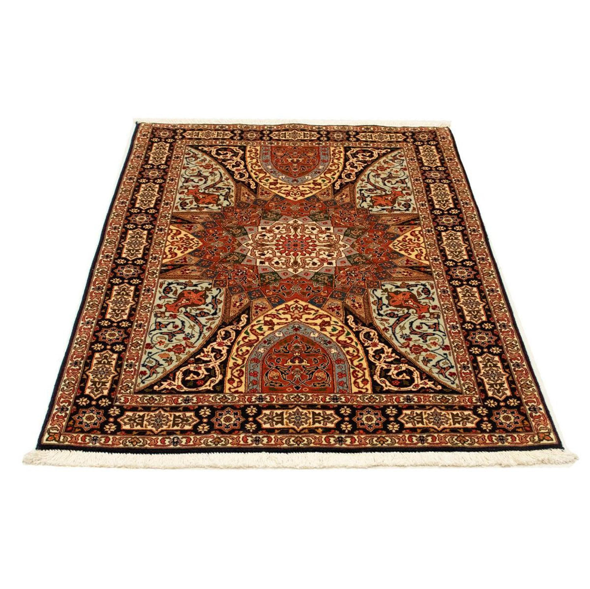 Persisk tæppe - Tabriz - Royal - 154 x 98 cm - flerfarvet