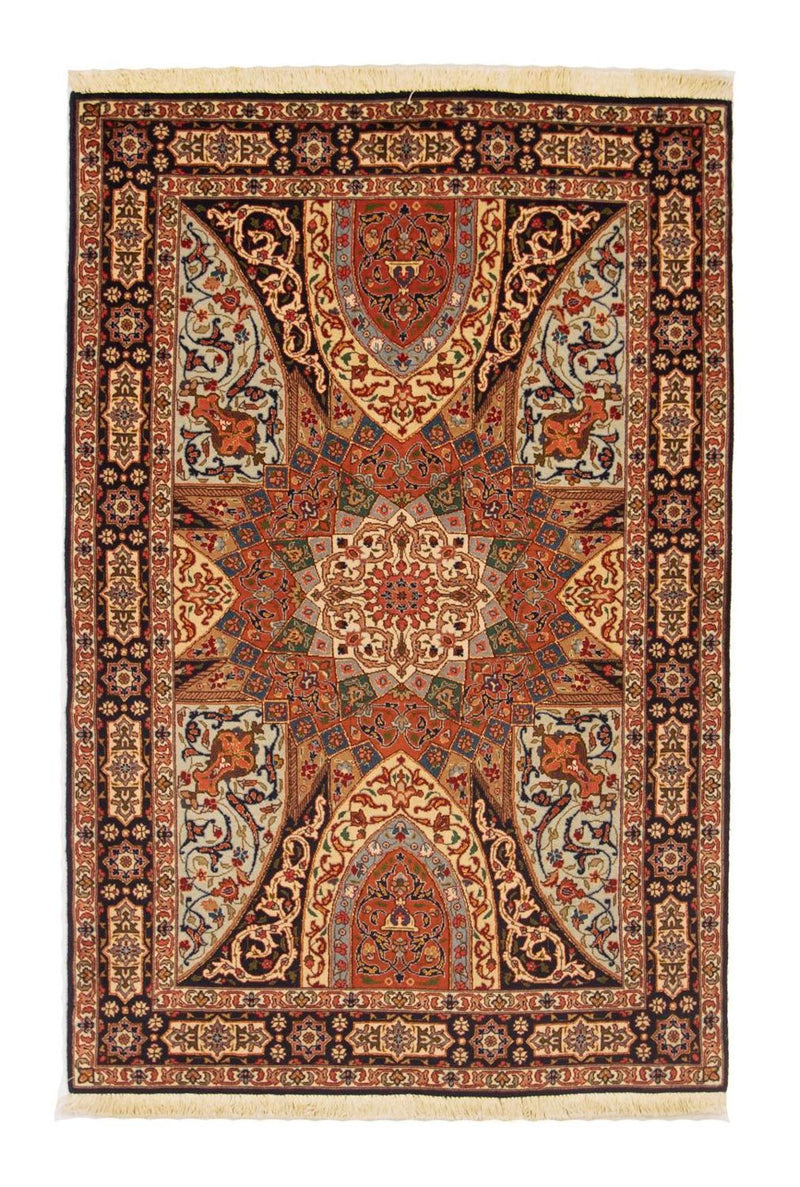 Persisk tæppe - Tabriz - Royal - 153 x 100 cm - flerfarvet