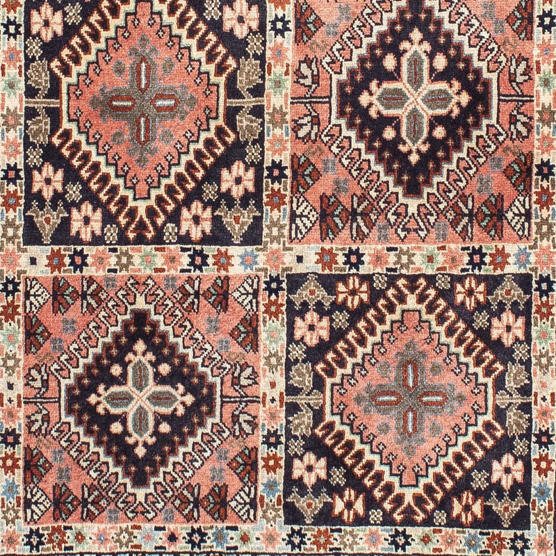 Persisk tæppe - Nomadisk - 147 x 100 cm - lysrød