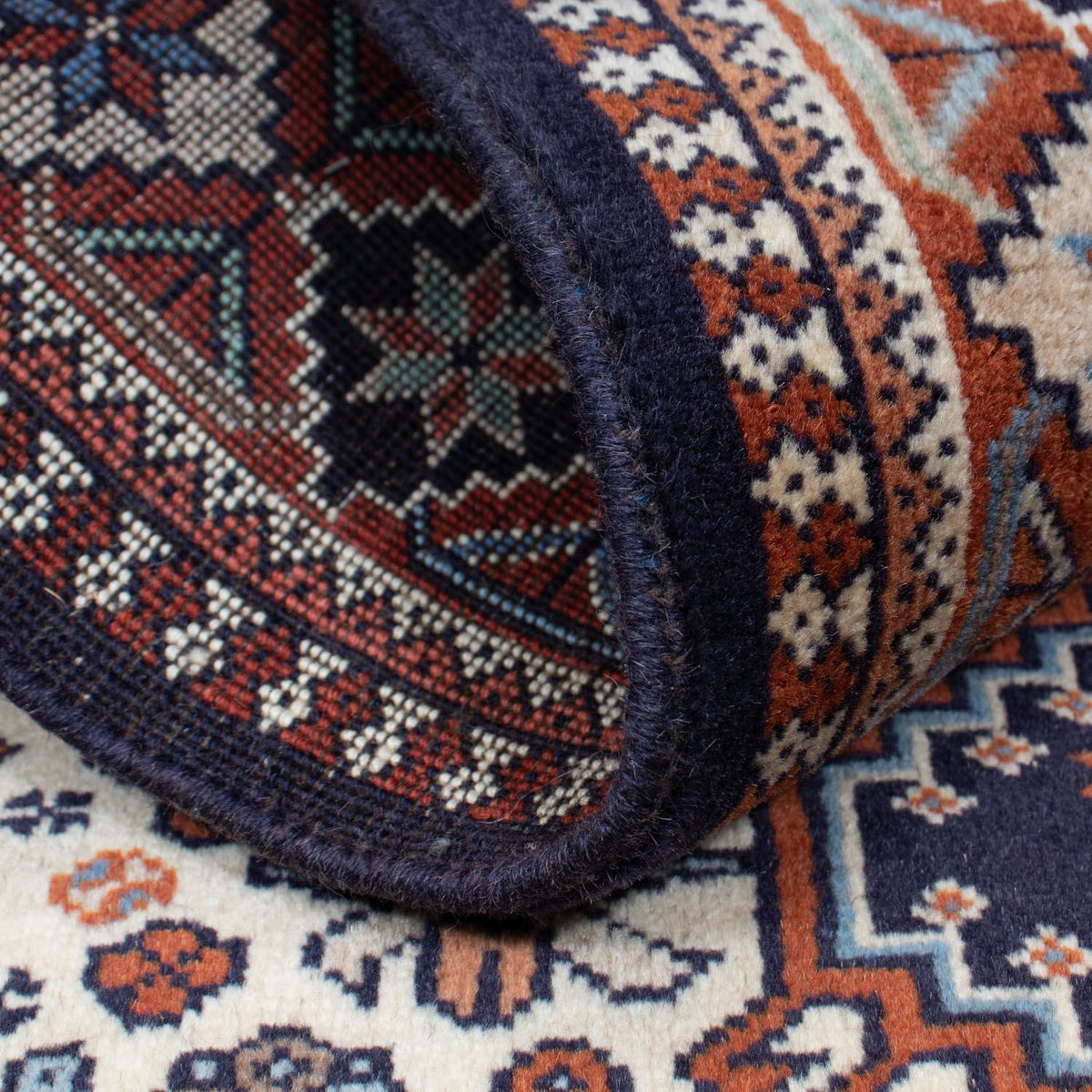 Persisk tæppe - Nomadisk - 147 x 102 cm - beige