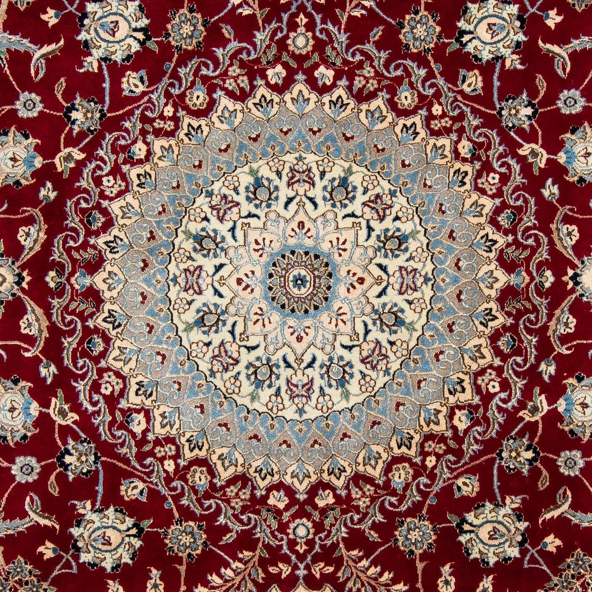 Persisk tæppe - Nain - Royal - 300 x 198 cm - rød